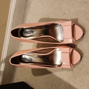Size 10 Barbie pink Charlotte Russe Heels.
